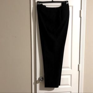Plus Size Anne Klein Black Pants